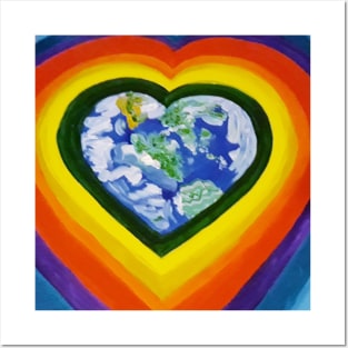 Love Our Earth Posters and Art